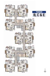 Project Image of 1265.0 - 1825.02 Sq.ft 3 BHK Apartment for buy in Ramky One Orion