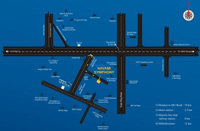 Project Image of 1250.0 - 1650.0 Sq.ft 2 BHK Apartment for buy in Navami Symphony