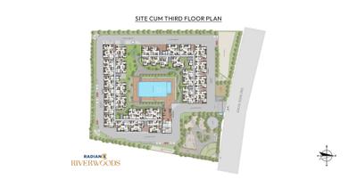 Project Image of 1062.0 - 1560.0 Sq.ft 2 BHK Apartment for buy in Radiance Riverwoods