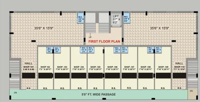 Project Image of 460.59 - 497.19 Sq.ft 2 BHK Apartment for buy in Shree Amrut Pushp Arcade