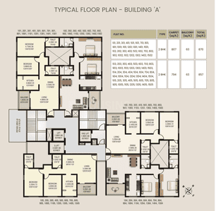 Project Image of 544.0 - 870.0 Sq.ft 1 BHK Apartment for buy in Blueroof Sylva
