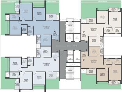 Project Image of 662.27 - 1218.36 Sq.ft 2 BHK Apartment for buy in VTP Verve