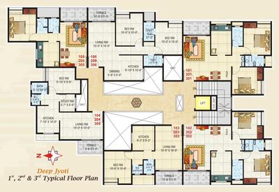 Project Image of 0.0 - 910.0 Sq.ft 2 BHK Apartment for buy in Nisarg Deep Jyoti Kalash