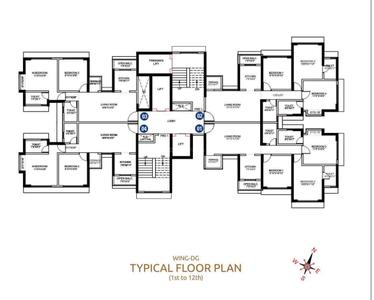 Project Image of 536.47 - 1256.0 Sq.ft 2 BHK Apartment for buy in Anantham Rainbow County The Defence Enclave Phase 1