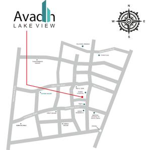 Project Image of 537.76 - 548.85 Sq.ft 2 BHK Apartment for buy in Avadh Lake View