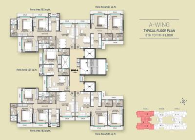 Project Image of 421.0 - 1050.0 Sq.ft 1 BHK Apartment for buy in Alpine Primo