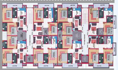 Project Image of 774.0 - 865.0 Sq.ft 2 BHK Apartment for buy in Dhairya Residency