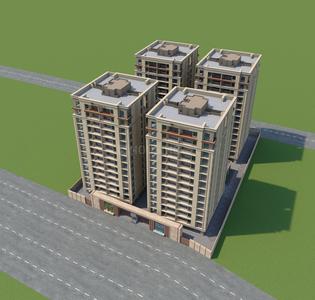 Project Image of 0.0 - 1074.45 Sq.ft 3 BHK Apartment for buy in Eden Ornate