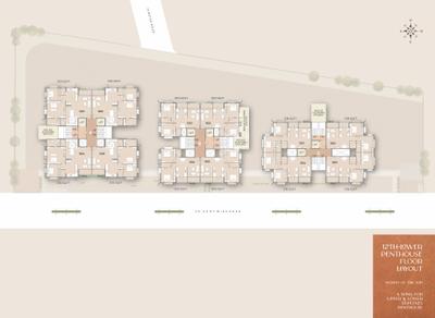 Project Image of 1203.0 - 2058.0 Sq.ft 2 BHK Apartment for buy in Vraj Hill View