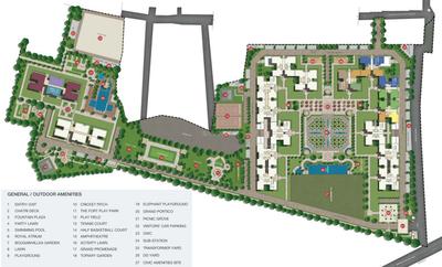 Project Image of 1631.0 - 1632.0 Sq.ft 4 BHK Apartment for buy in Sobha Royal Pavilion Phase 3 Wing 16