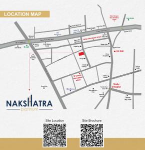Project Image of 631.95 - 638.73 Sq.ft 2 BHK Apartment for buy in Nakshtra Platinum
