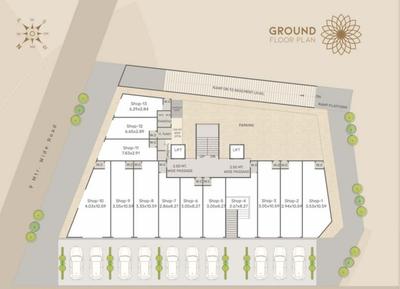 Project Image of 584.27 - 867.68 Sq.ft 2 BHK Apartment for buy in Dhruvit Sharnam Arcade