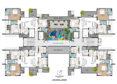Project Image of 1599.0 - 3900.0 Sq.ft 3 BHK Apartment for buy in One Oak Atmos
