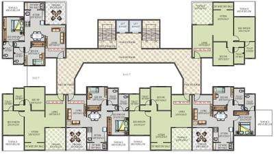 Project Image of 993.0 - 1300.0 Sq.ft 2 BHK Apartment for buy in Sancheti Eves Garden