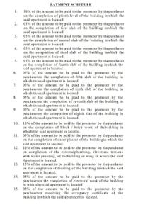 Sanskar Samruddhi Vihar Payment Plan and Price list 1