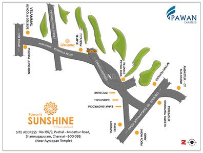Project Image of 641.0 - 955.0 Sq.ft 1 BHK Apartment for buy in Pawan Sunshine