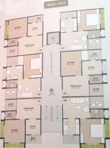 Project Image of 0.0 - 1170.0 Sq.ft 2 BHK Apartment for buy in Abhilashha Residency Phase 1