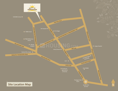 Project Image of 1057.0 - 1550.0 Sq.ft 2 BHK Apartment for buy in Aalaya Kumaragam