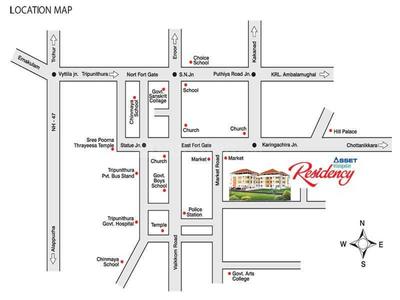 Project Image of 875.0 - 1550.0 Sq.ft 2 BHK Apartment for buy in Asset Vilangadan Residency