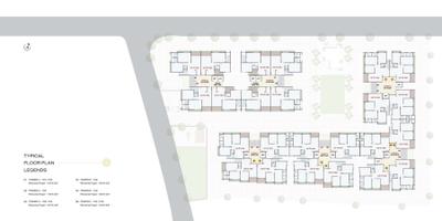 Project Image of 664.13 - 857.13 Sq.ft 2 BHK Apartment for buy in Happy Aura
