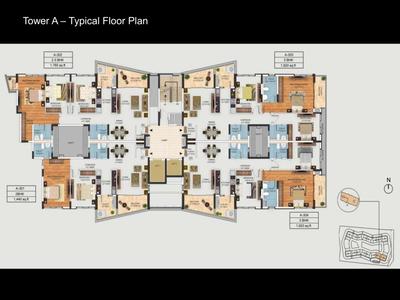 Project Image of 1420.0 - 3220.0 Sq.ft 2 BHK Apartment for buy in Mantri Manyata Lithos