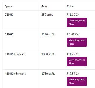 Project Image of 755.0 - 1644.0 Sq.ft 2 BHK Apartment for buy in Birla Tisya