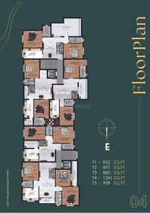 Project Image of 885.0 - 1016.0 Sq.ft 2 BHK Apartment for buy in Avittam Vidhuran
