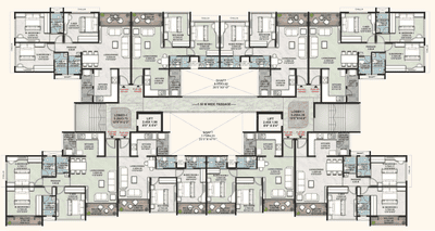 Project Image of 1056.0 - 1966.0 Sq.ft 2 BHK Apartment for buy in Digvijay Riddhi Anandvan