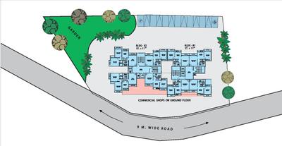 Project Image of 398.0 - 570.0 Sq.ft 1 BHK Apartment for buy in Shree Odhav Shree Hari Residency