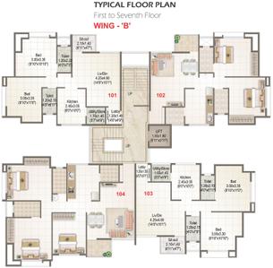 Project Image of 348.0 - 780.0 Sq.ft 1 RK Apartment for buy in Shree Gajanan Estate