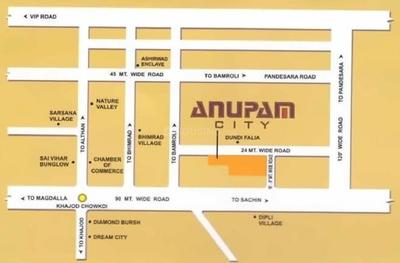 Project Image of 1212 Sq.ft 2 BHK Apartment / Flat for sale in Udhna for Rs. 2275000