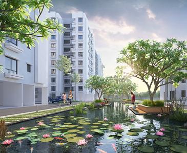 Project Image of 397.0 - 939.0 Sq.ft 1 BHK Apartment for buy in Gems Ruby Phase II
