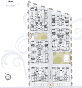 Project Image of 592.77 - 890.28 Sq.ft 2 BHK Apartment for buy in Shanti Pushkar Hill