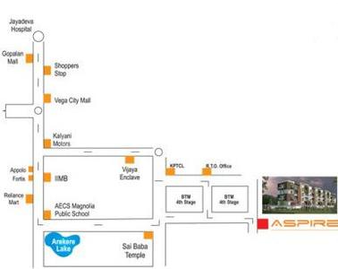 Project Image of 970.0 - 1375.0 Sq.ft 2 BHK Apartment for buy in TG Aspire