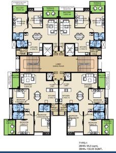 Project Image of 1019.34 - 1405.23 Sq.ft 2 BHK Apartment for buy in Suramya Parisar