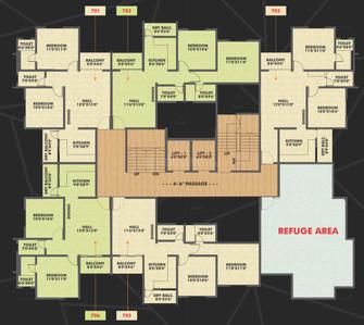 Project Image of 618.0 - 722.0 Sq.ft 2 BHK Apartment for buy in Kalp Avenue
