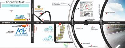 Alekhya Adithya Enclave Location Plan 1
