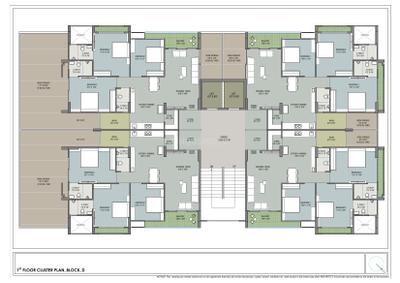 Project Image of 911.81 - 987.8 Sq.ft 3 BHK Apartment for buy in Saffron Flora