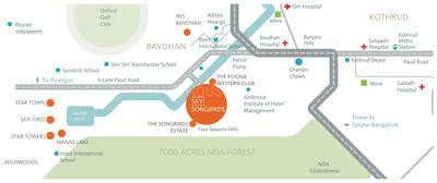 Project Image of 630 Sq.ft 1 BHK Apartment / Flat for sale in Bhugaon for Rs. 4700000