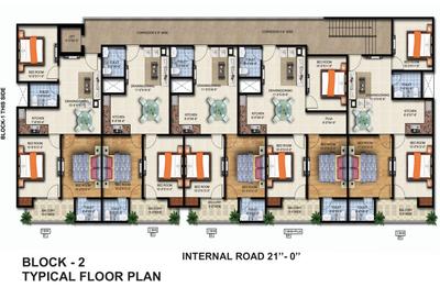 Project Image of 1120.0 - 1580.0 Sq.ft 2 BHK Apartment for buy in ASK The Central Estate