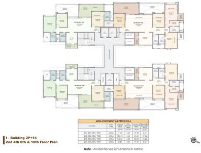 Project Image of 981.35 - 1748.81 Sq.ft 3 BHK Apartment for buy in Kolte Patil 24K Stargaze Building H I And K