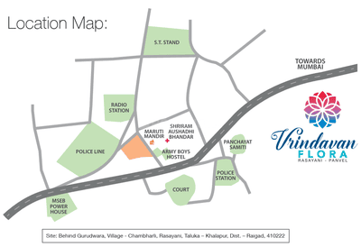 Project Image of 392.0 - 607.0 Sq.ft 1 BHK Apartment for buy in Vrindavan Flora 