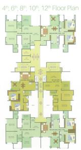 Project Image of 502.24 - 595.57 Sq.ft 2 BHK Apartment for buy in Nirman Altius Wing C