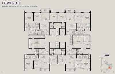 Project Image of 1126.0 - 1511.0 Sq.ft 3 BHK Apartment for buy in DLF The Westpark Phase 1