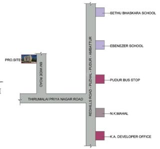 Project Image of 841.0 - 1239.0 Sq.ft 2 BHK Apartment for buy in Prop Thirumalai Priya Nagar