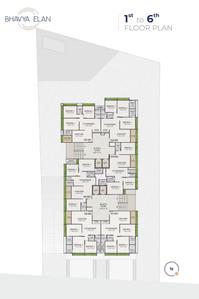 Project Image of 639.81 - 870.8 Sq.ft 2 BHK Apartment for buy in Shyam Bhavya Elan