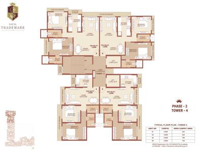 Project Image of 635.0 - 3469.0 Sq.ft 2 BHK Apartment for buy in Safal Trademark