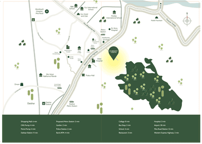 Project Image of 424.96 - 610.53 Sq.ft 1 BHK Apartment for buy in Kashimira Forest Vista