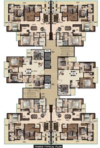 Project Image of 1310.61 - 1769.9 Sq.ft 3 BHK Apartment for buy in Narena Rohit Galaxy