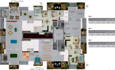 Project Image of 1277.0 - 2087.0 Sq.ft 2 BHK Apartment for buy in Vishwa Aseem Vishwa